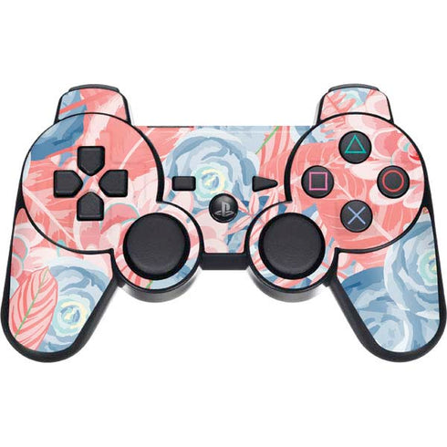 Spring Floral PS3 Dual Shock wireless controller Skin