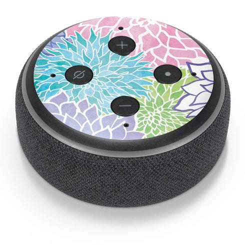 Spring Flowers Amazon Echo Dot Skin