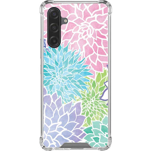 Spring Flowers Galaxy A17 Clear Case