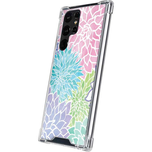 Spring Flowers Galaxy S23 Ultra Clear Case