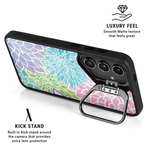 Spring Flowers Galaxy S25 Kickstand Case