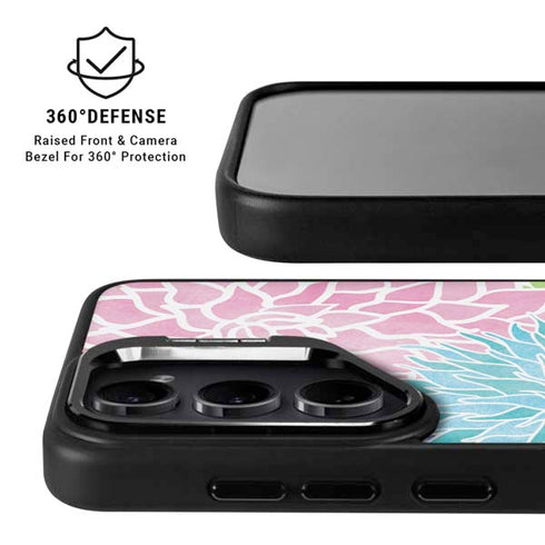 Spring Flowers Galaxy S25 Kickstand Case