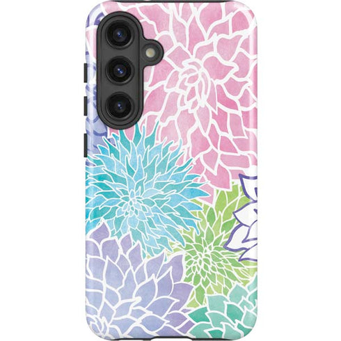 Spring Flowers Galaxy S25 Plus Impact Case