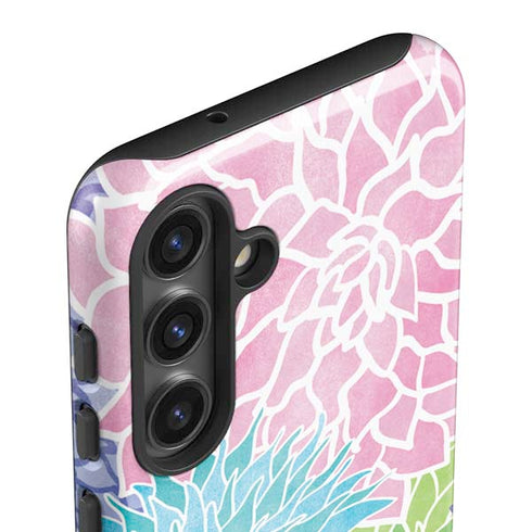 Spring Flowers Galaxy S25 Plus Impact Case