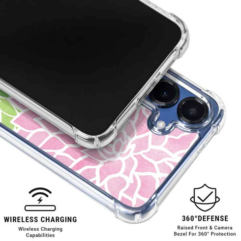 Spring Flowers Galaxy S25 Plus Clear Case