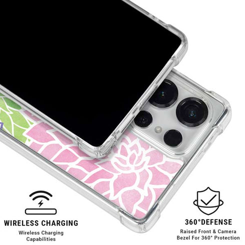 Spring Flowers Galaxy S26 Ultra Clear Case