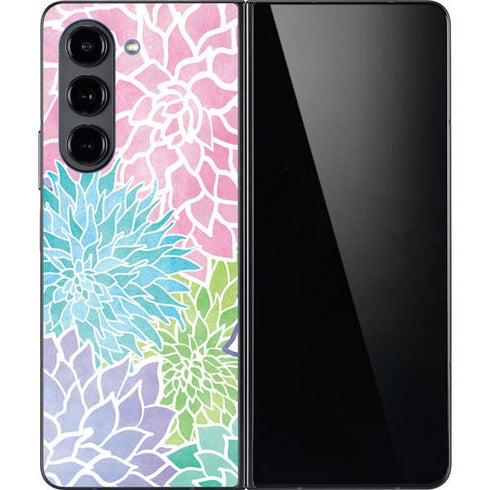 Spring Flowers Galaxy Z Fold5 5G Skin