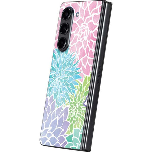 Spring Flowers Galaxy Z Fold5 5G Skin