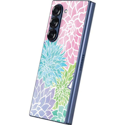 Spring Flowers Galaxy Z Fold6 Skin