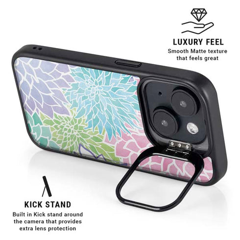 Spring Flowers iPhone 15 Kickstand Case