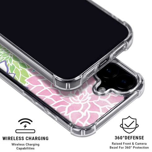 Spring Flowers iPhone 16 Clear Case