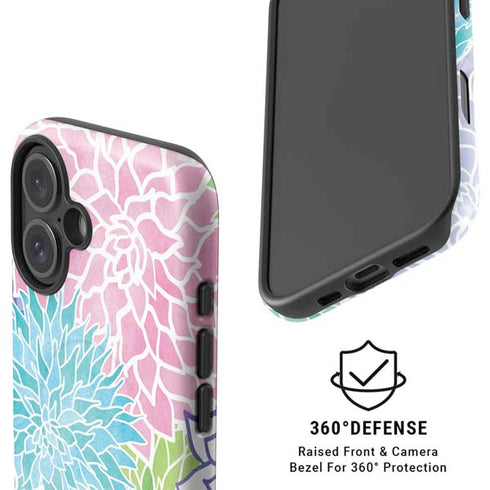 Spring Flowers iPhone 16 Magsafe Impact Case