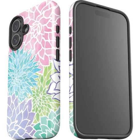 Spring Flowers iPhone 16 Plus Impact Case