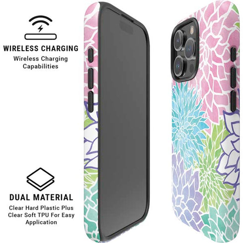 Spring Flowers iPhone 16 Pro Max Magsafe Impact Case