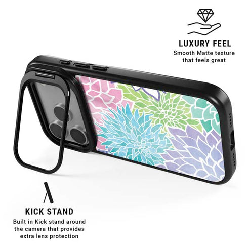 Spring Flowers iPhone 17 Pro Kickstand Case