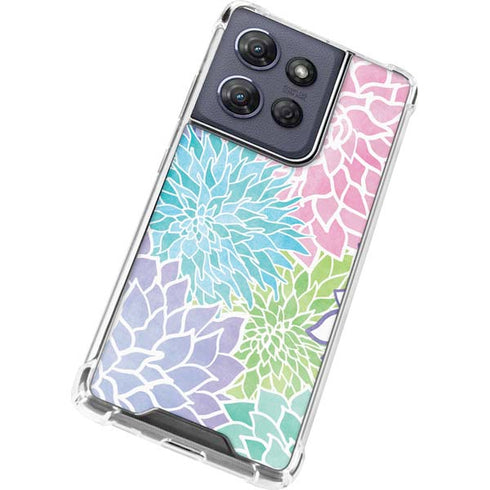 Spring Flowers Moto G 5G (2025) Clear Case