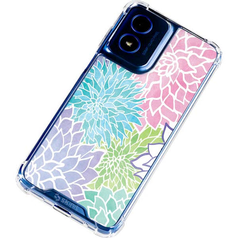 Spring Flowers Moto G 5G (2024) Clear Case