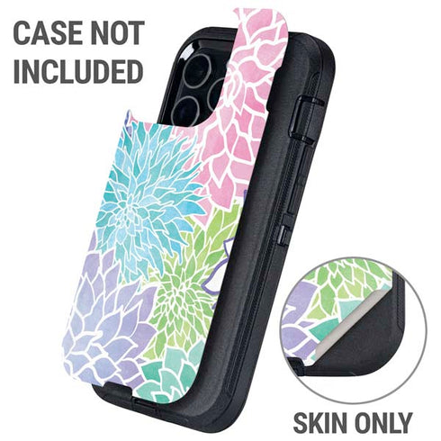 Spring Flowers Otterbox Defender iPhone Skin