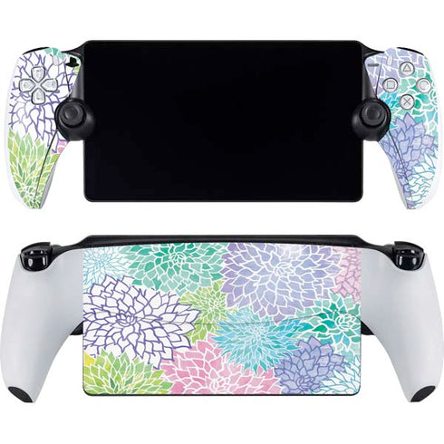 Spring Flowers PlayStation Portal Remote Player Skin