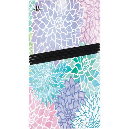 Spring Flowers PS5 Pro Console Skin