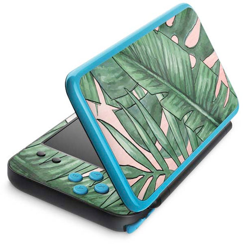 Spring Palm Leaves Nintendo Skins