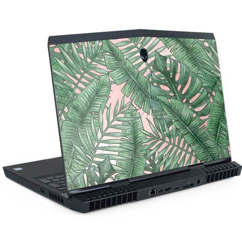 Spring Palm Leaves Dell Alienware Skin