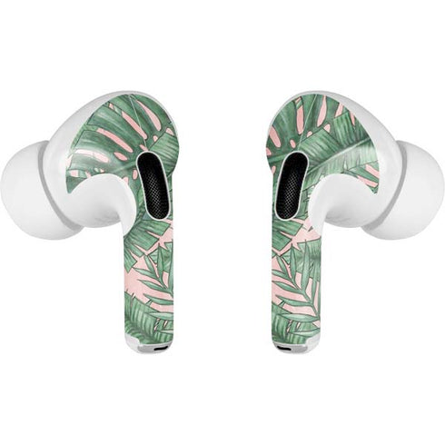 Spring Palm Leaves AirPods Skins