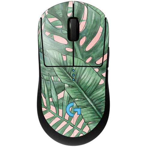 Spring Palm Leaves G Pro Wireless Gaming Mouse Skin