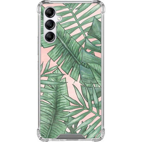 Spring Palm Leaves Gabb Phone 4 Clear Case