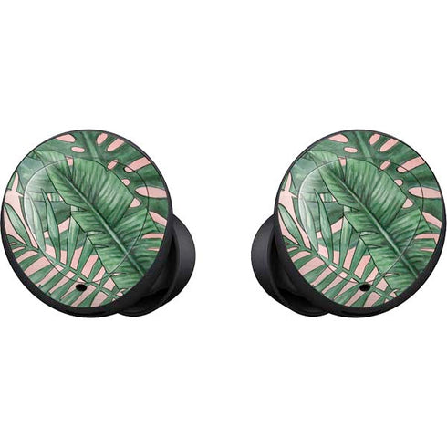 Spring Palm Leaves Galaxy Buds Skin