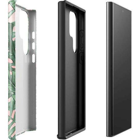 Spring Palm Leaves Galaxy S23 Ultra Pro Case