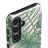 Spring Palm Leaves Galaxy S25 Plus Impact Case