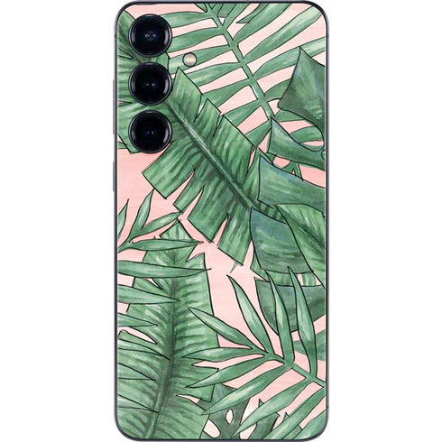 Spring Palm Leaves Galaxy S24 Plus Skin