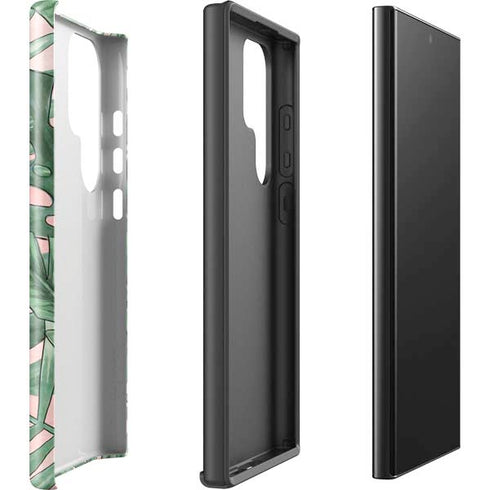Spring Palm Leaves Galaxy S25 Ultra Impact Case
