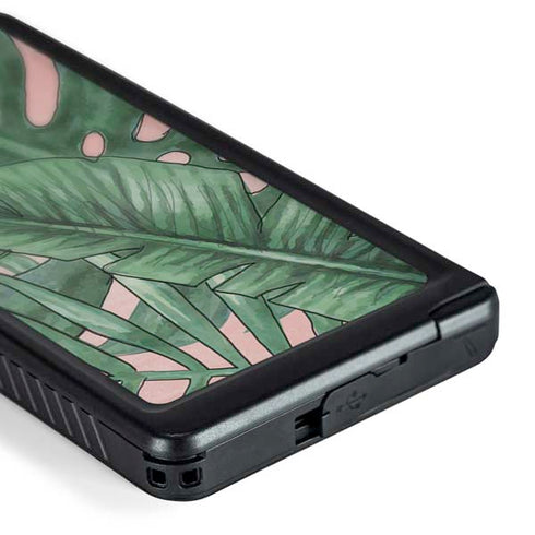 Spring Palm Leaves Galaxy S24 Ultra Waterproof Case