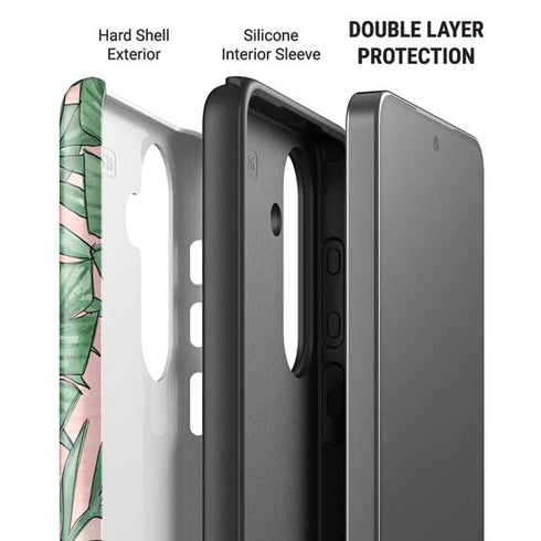 Spring Palm Leaves Galaxy S26 Impact Case