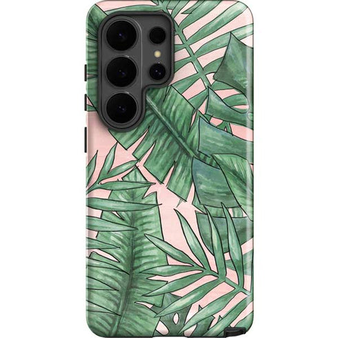 Spring Palm Leaves Galaxy S26 Ultra Impact Case
