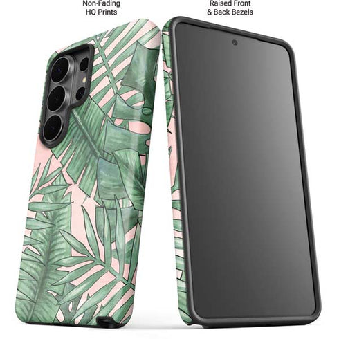 Spring Palm Leaves Galaxy S26 Ultra Impact Case