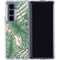 Spring Palm Leaves Galaxy Z Fold5 5G Clear Case