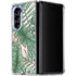 Spring Palm Leaves Galaxy Z Fold5 5G Clear Case