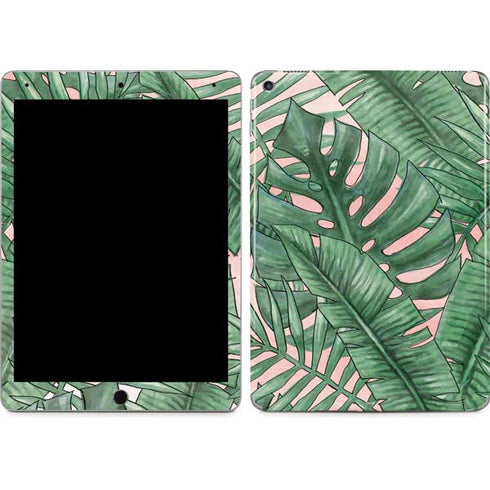 Spring Palm Leaves iPad Skins