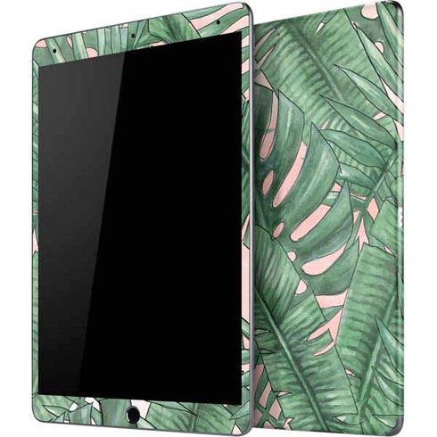 Spring Palm Leaves iPad Skins