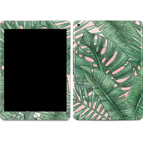 Spring Palm Leaves Apple iPad Skin
