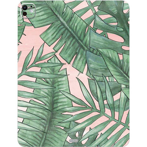 Spring Palm Leaves iPad Pro 13in M4 (2024) Skin