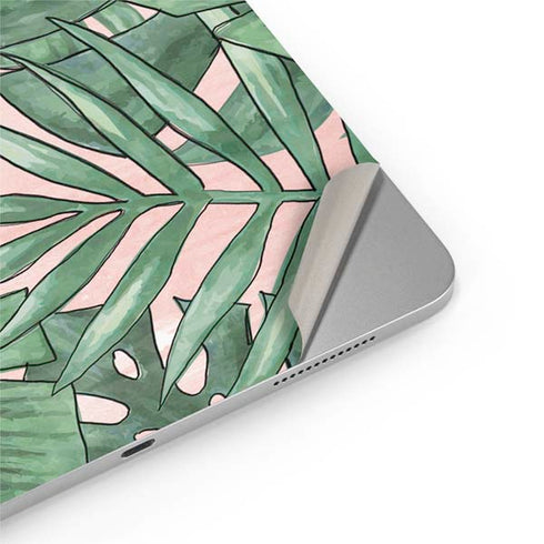 Spring Palm Leaves iPad Pro 13in M4 (2024) Skin