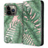 Spring Palm Leaves iPhone 14 Pro Folio Case