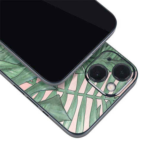 Spring Palm Leaves iPhone Skins
