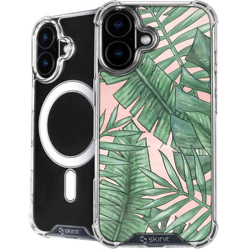 Spring Palm Leaves iPhone 16 MagSafe Case