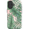 Spring Palm Leaves iPhone 16 Plus Impact Case