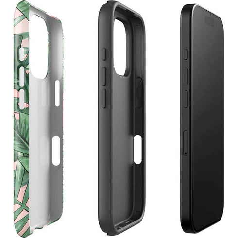 Spring Palm Leaves iPhone 16 Pro Impact Case